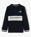 Polo à manches longues bicolore garçon - LuluCastagnette